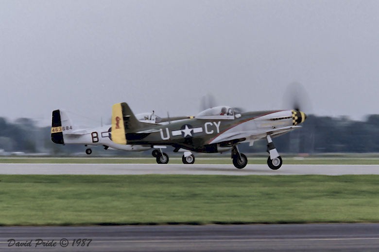 P-51 Mustang Takeoff