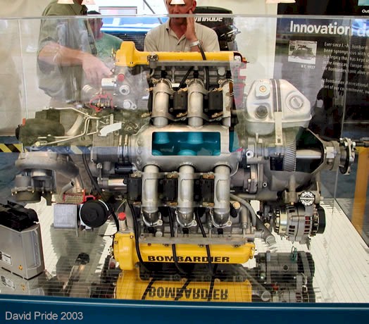 Bombardier V300T engine