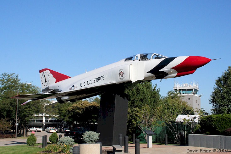 Thunderbirds F-4 Gate Guard