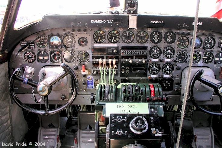 Consolidated LB-30B Cockpit