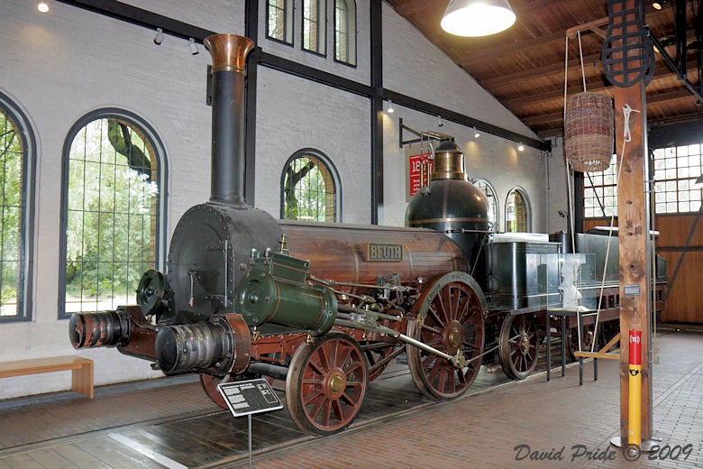 2-2-2 Beuth steam locomotive