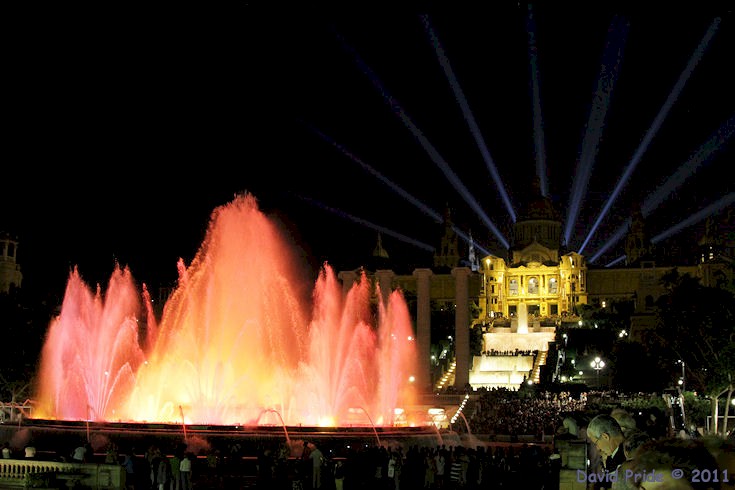 National Palace & Montjuïc Fountains