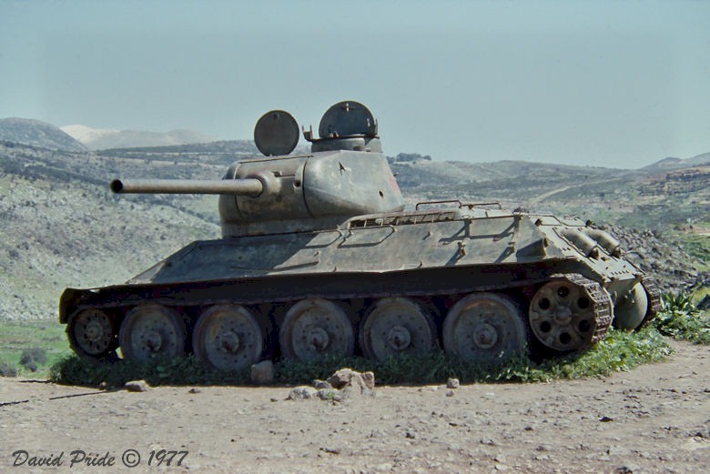 Syrian T-34 Tank