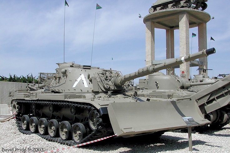 M60 Tank with M9 Dozer Blade