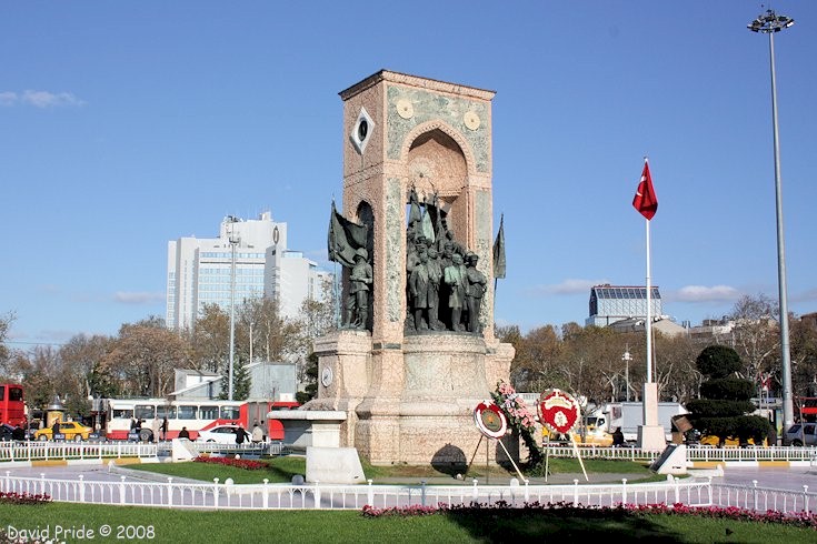 Taksim Square Republic Monument
