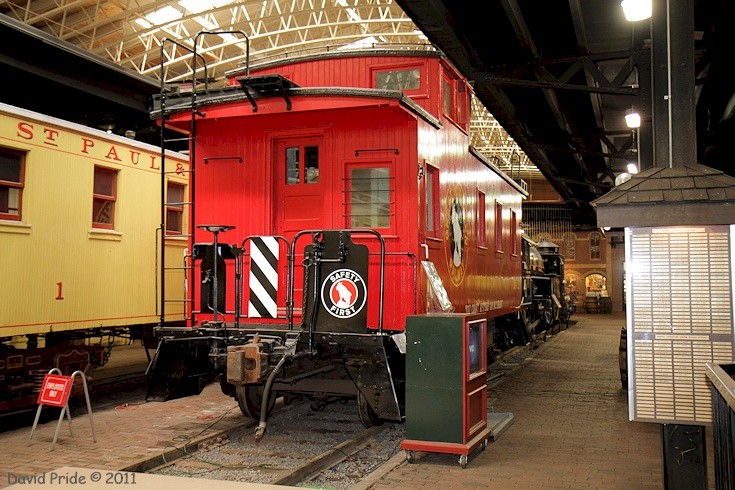 Great Northern Caboose No. X452