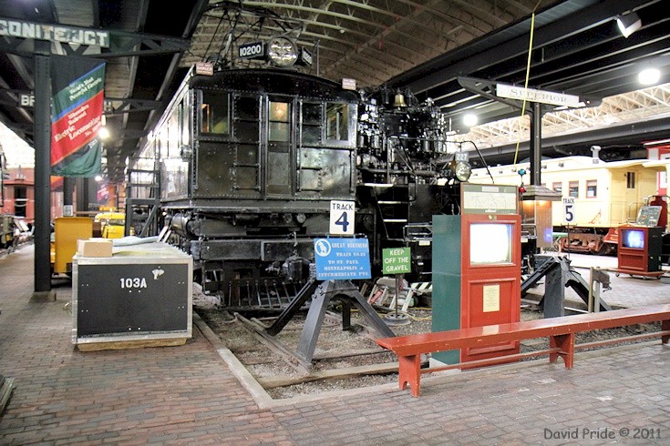 Milwaukee Road Electric Locomotive No. 10200