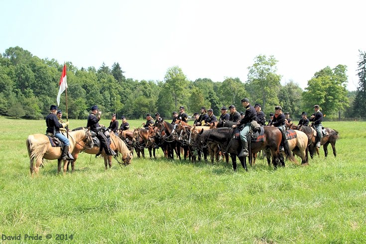 Union Cavalry Reenactors