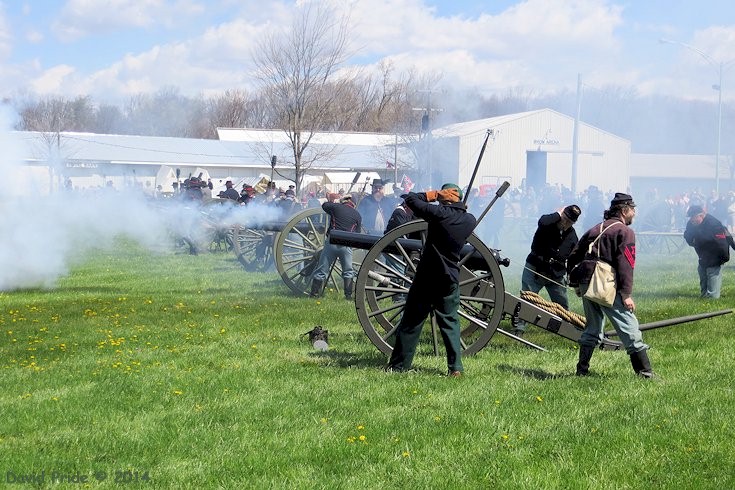 Cannon Firing Demonstration
