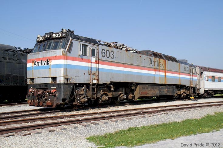 Amtrak GE E60 Electric Locomotive