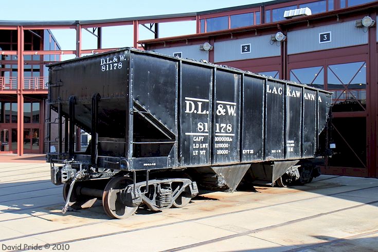 Delaware, Lackawanna and Western Railroad, Hopper Car No. 81178