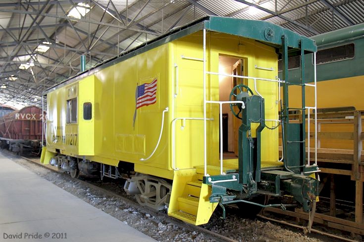 Chicago and North Western Bay Window Caboose