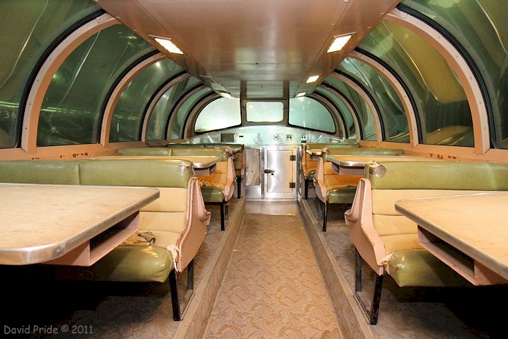 Union Pacific Railroad City of Los Angeles dome diner