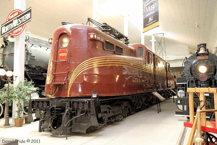 Pennsylvania Railroad GG1 No. 4890