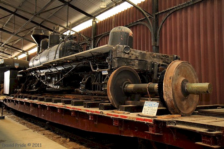 Ely Thomas Lumber Company Shay  Locomotive
