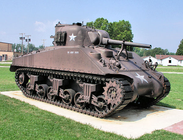 Camp Perry - M4A2 Sherman Medium Tank