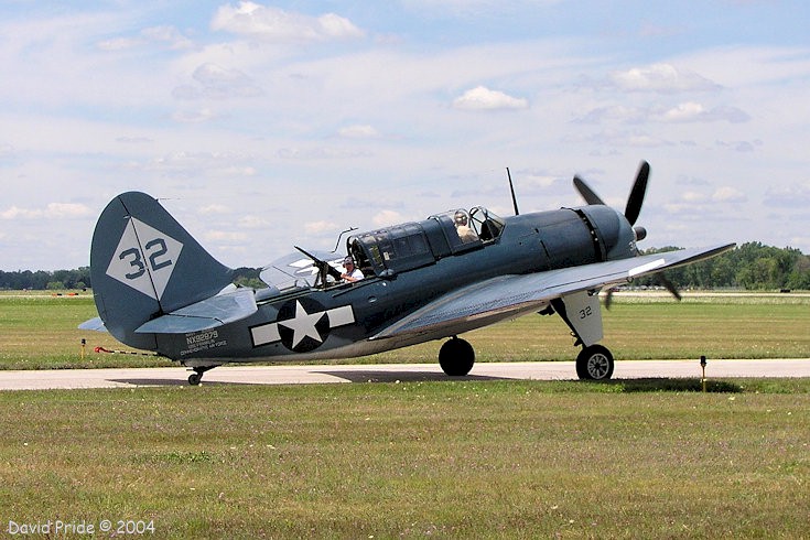 Curtiss SB2C-5 - Thunder Over Michigan 2004