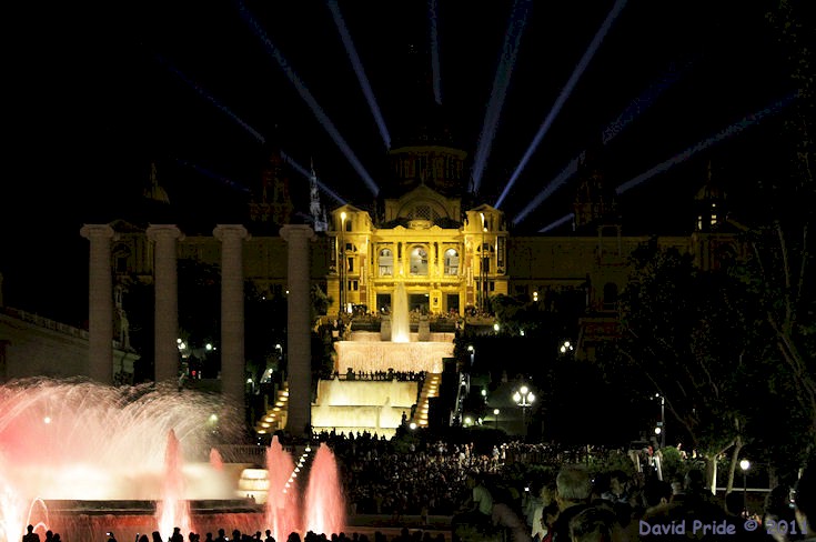 National Palace & Montjuïc Fountains