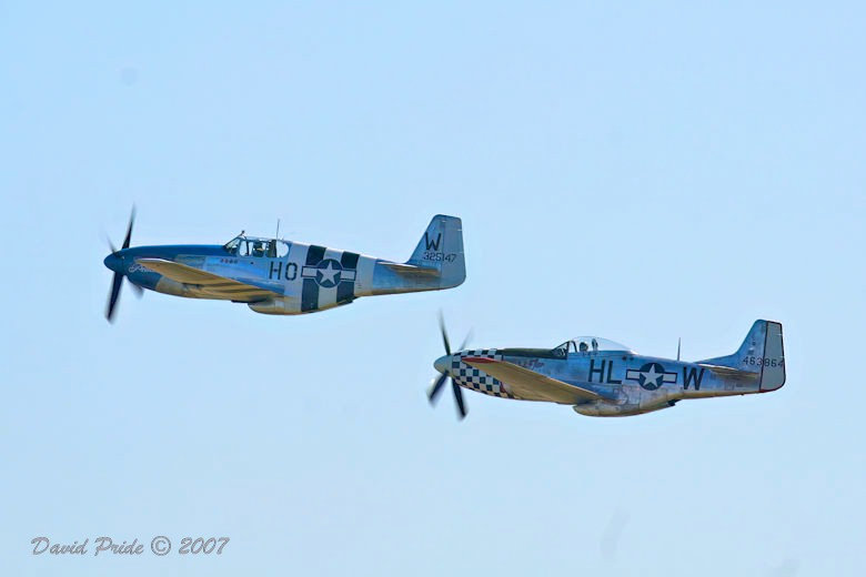 P-51B/C & P-51D Comparison