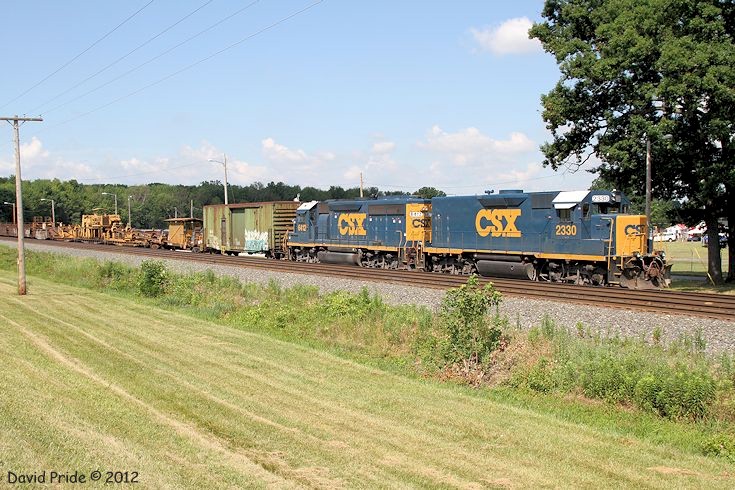 CSX Welded Rail Work Train